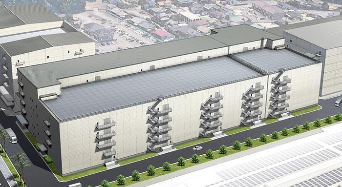照片:新工厂建成预想图(第5-1-2工厂)